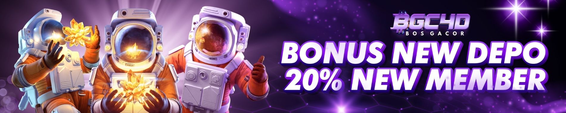 BONUS NEW MEMBER 20%